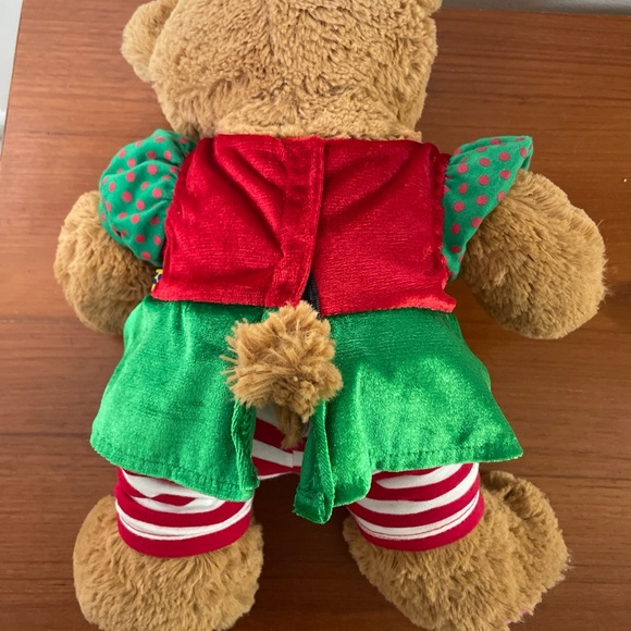 Build a Bear Christmas Clothes Elf 1 Piece Dress Outfit BAB - Picture 3 of 3